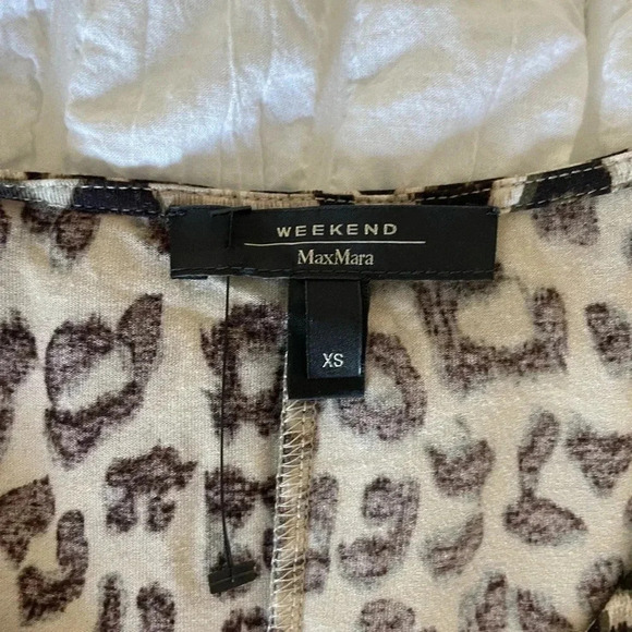 Weekend Max Mara leopard mini dress - Picture 3 of 5